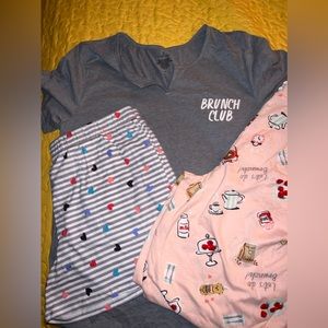 NWT Brunch Club Pajama Set